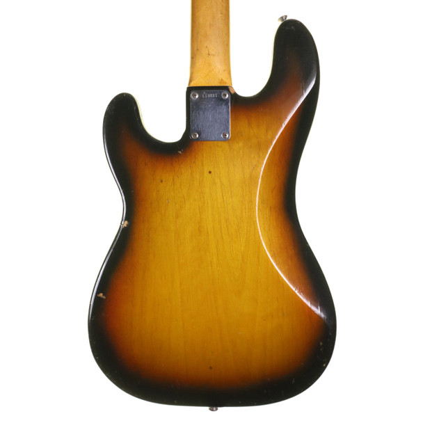 Fender 1963 Precision Bass, Sunburst with Gig Bag (pre-owned)