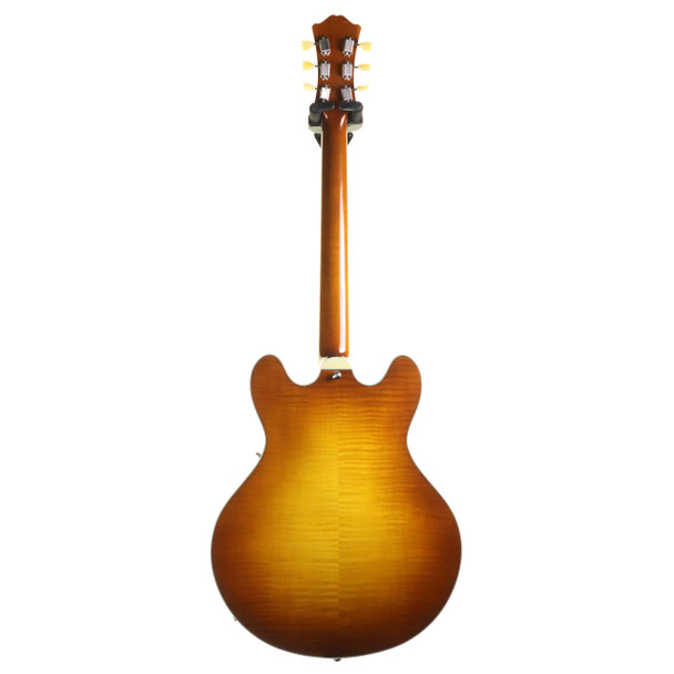 Eastman T486 Semi-Hollow Electric Guitar, Goldburst with Hard Case (pre-owned)