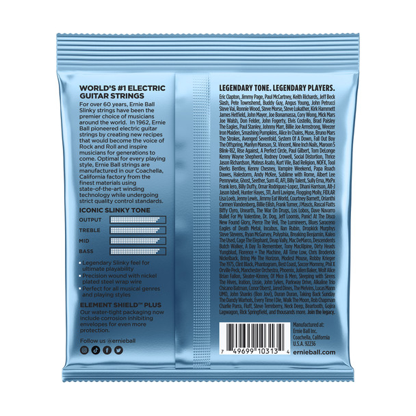 Ernie Ball Primo Slinky Electric Guitar Strings 9.5-44 