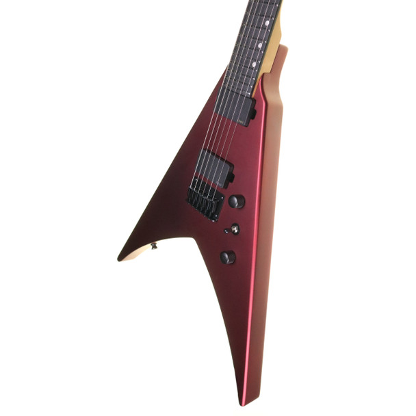 Spira V-400 EMG Limited Edition Electric Guitar, Metallic Red 