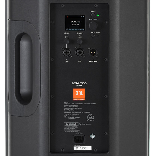 JBL EON 712 Active PA Speaker Bundle with Stands & Cables 