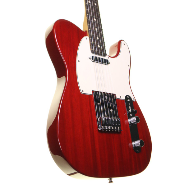 Fender Player II Chambered Telecaster Electric Guitar, Transparent Red (pre-owned)
