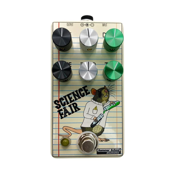 Summer School Electronics Science Fair Overdrive Effects Pedal 