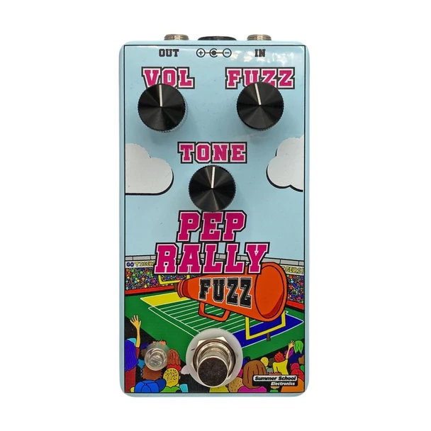 Summer School Electronics Pep Rally Fuzz Effects Pedal 