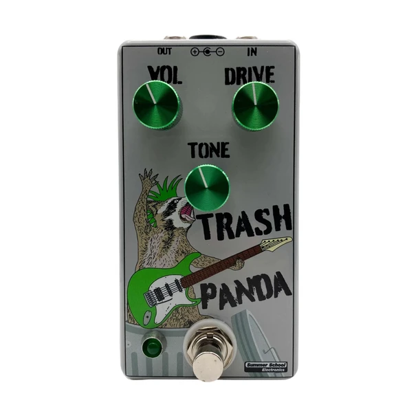 Summer School Electronics Trash Panda Overdrive Effects Pedal 