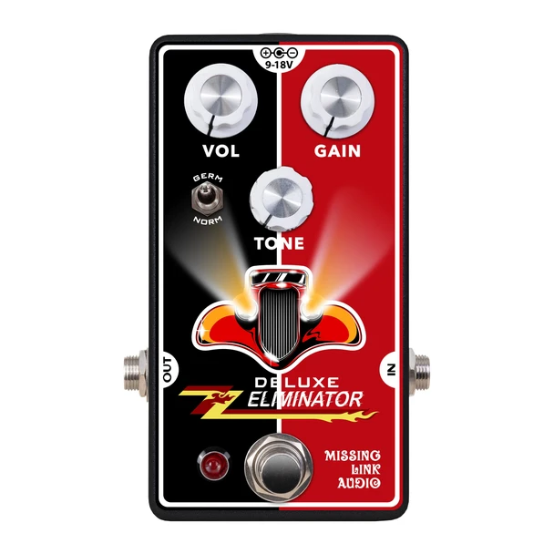 Missing Link Audio Eliminator Deluxe Overdrive Effects Pedal 