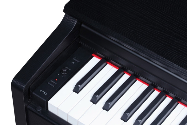 Medeli UP82 Educational Series Digital Upright Piano, Black 