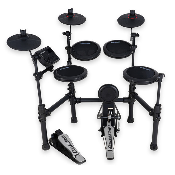 Carlsbro CSD15M Commander 15 Mesh Head Electronic Drum Kit Bundle 