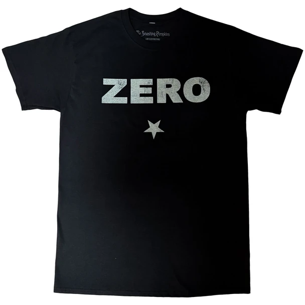The Smashing Pumpkins Unisex T-Shirt Zero (Black) (Large) 