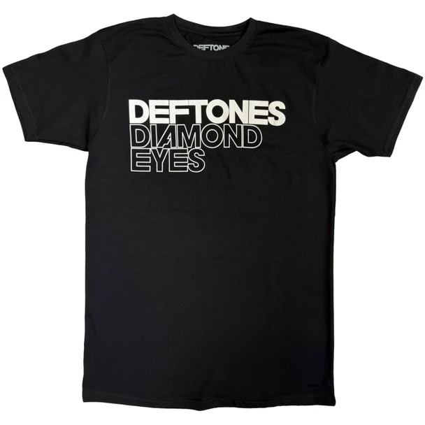 Deftones Unisex T-Shirt Diamond Eyes (Black) Large 