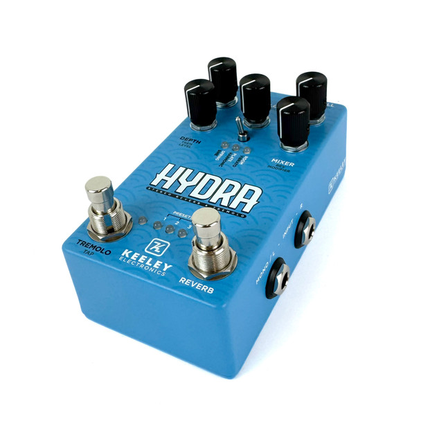 Keeley Hydra Stereo Reverb & Tremolo Effects Pedal  (pre-owned)