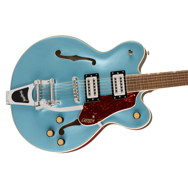 Gretsch G2622T Streamliner Center Block Double-Cut with Bigsby Electric Guitar, Arctic Blue 
