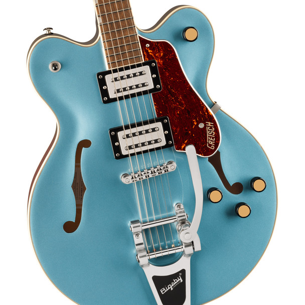 Gretsch G2622T Streamliner Center Block Double-Cut with Bigsby Electric Guitar, Arctic Blue 