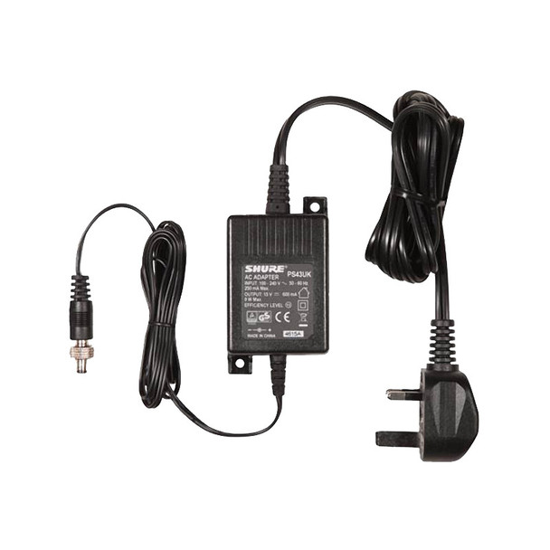 Shure PS43UK Power Supply for GLXD Receiver 