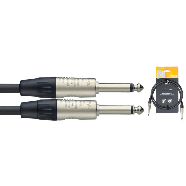 Stagg NGC10R 10M/33FT Jack to Jack Instrument Cable 