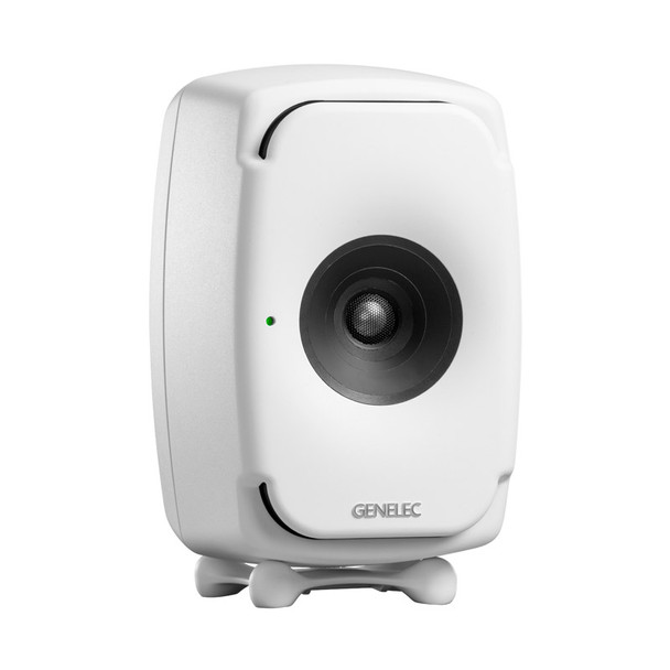 Genelec 8331 SAM Active Studio Monitor with DSP, White, Single 