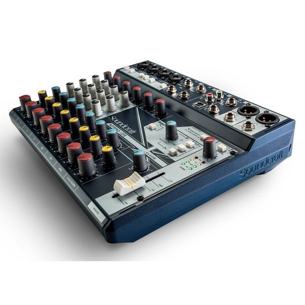 Soundcraft Notepad-12FX 12 Channel Analogue Mixer with USB and FX 