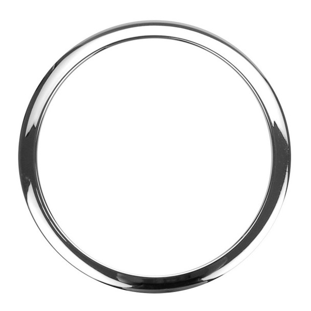 Bass Drum Os Port Reinforcement Hoop, 5-inch, Chrome 