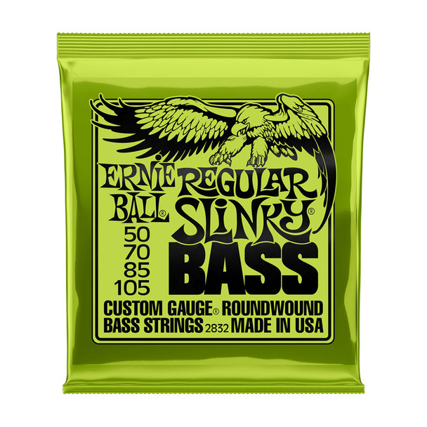 Ernie Ball Regular Slinky Bass Guitar Strings 50-105 