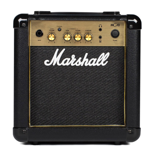 Marshall MG10G 10W Guitar Combo, Gold 