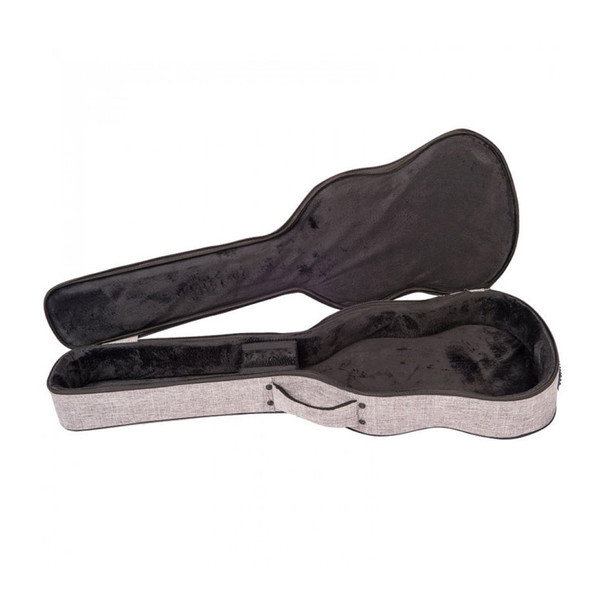 Kinsman KUVS6 Double Cut Electric Guitar Case, Grey 