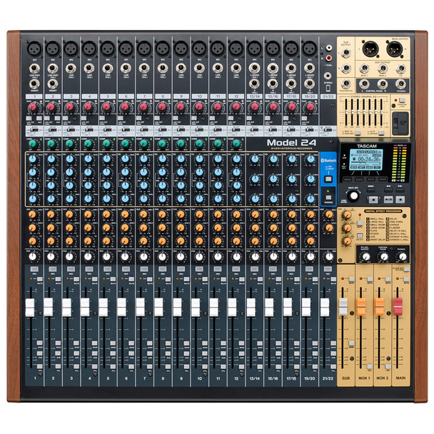 Tascam Model 24 Multitrack Recorder with Integrated USB Audio Interface 