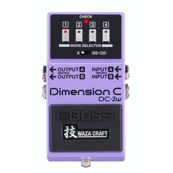 Boss Waza Craft DC-2W Dimension C Effects Pedal 