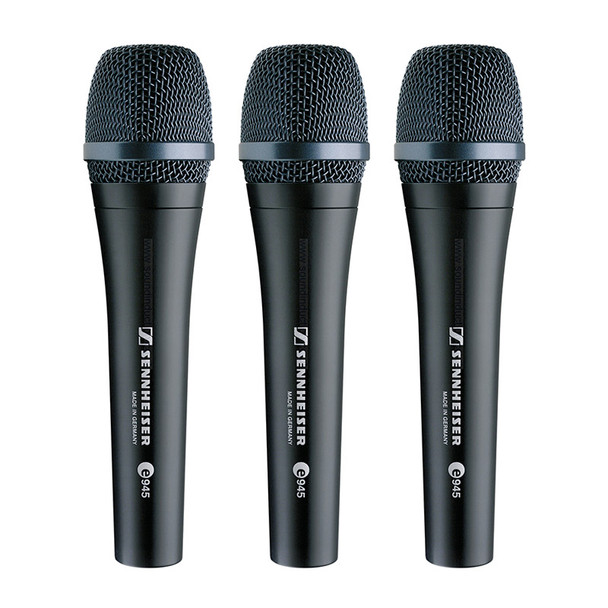 Sennheiser e 945 Dynamic Microphone Triple Pack 