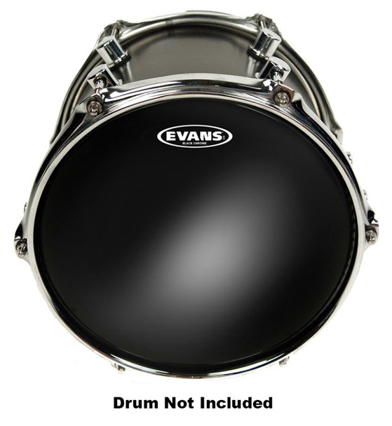 Evans TT15CHR 15 Inch Black Chrome Drum Head 