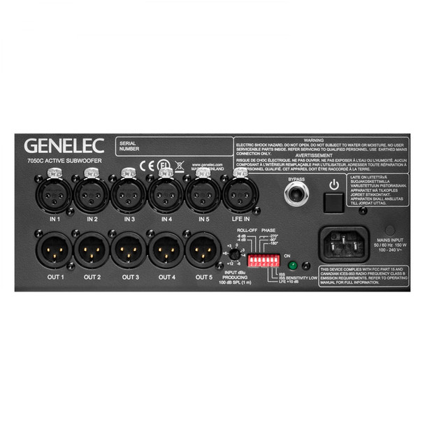 Genelec 7050C Active Studio Subwoofer 