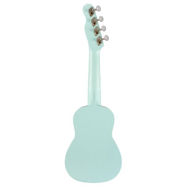 Fender Venice Soprano Ukulele, Daphne Blue, Walnut Fingerboard 