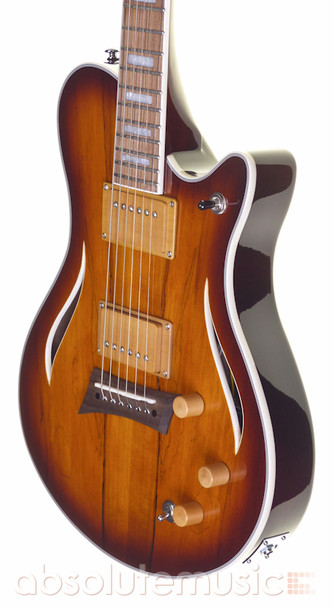 Michael Kelly Hybrid Special Electric Guitar, Spalted Maple Burst 