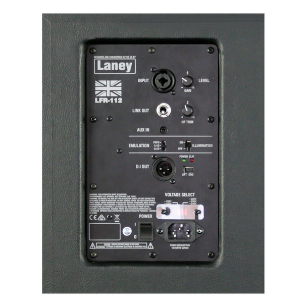 Laney LFR-112 Full Range Flat Response Active Guitar Cabinet 