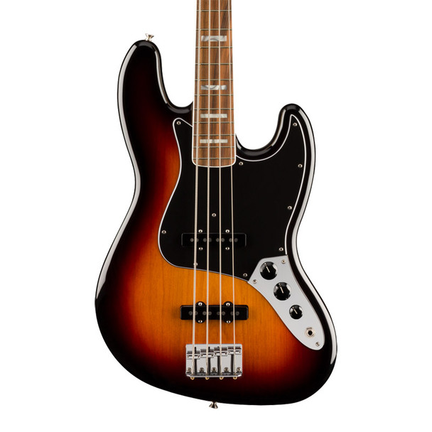 Fender Vintera 70s Jazz Bass, 3 Tone Sunburst, Pau Ferro 