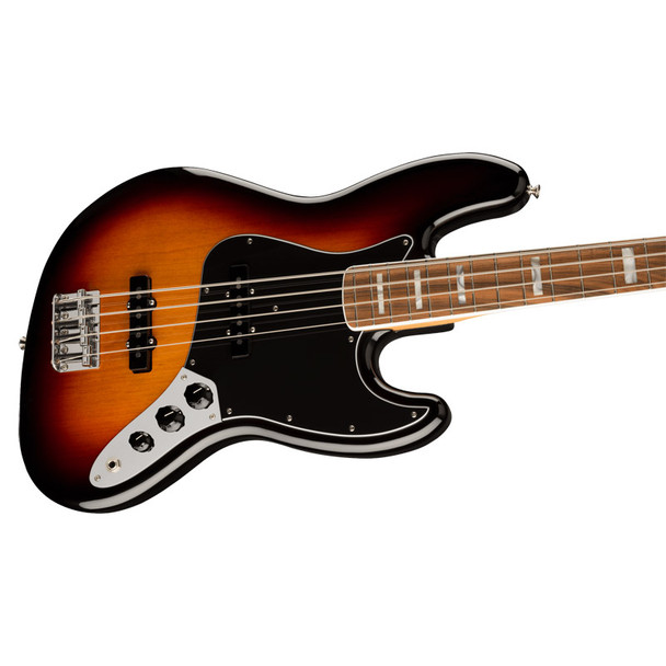 Fender Vintera 70s Jazz Bass, 3 Tone Sunburst, Pau Ferro 