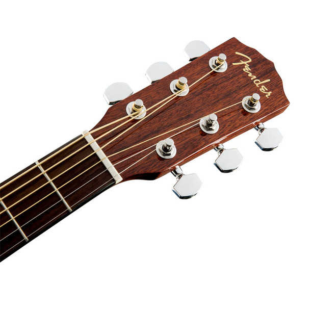 Fender CD-60S Dreadnought Acoustic Guitar, All-Mahogany 