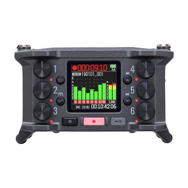 Zoom F6 MultiTrack Field Recorder 