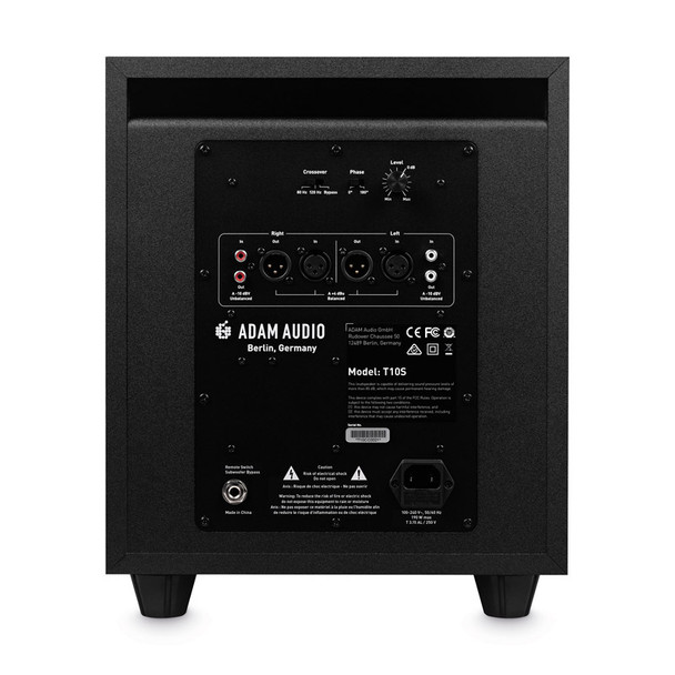 Adam T10S Active Studio Subwoofer 