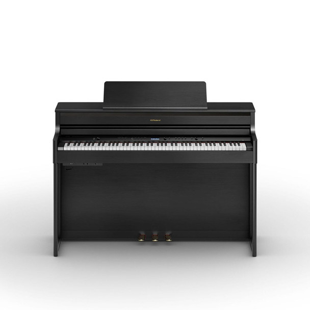 Roland HP704 Premium Concert Class Digital Piano, Polished Ebony 