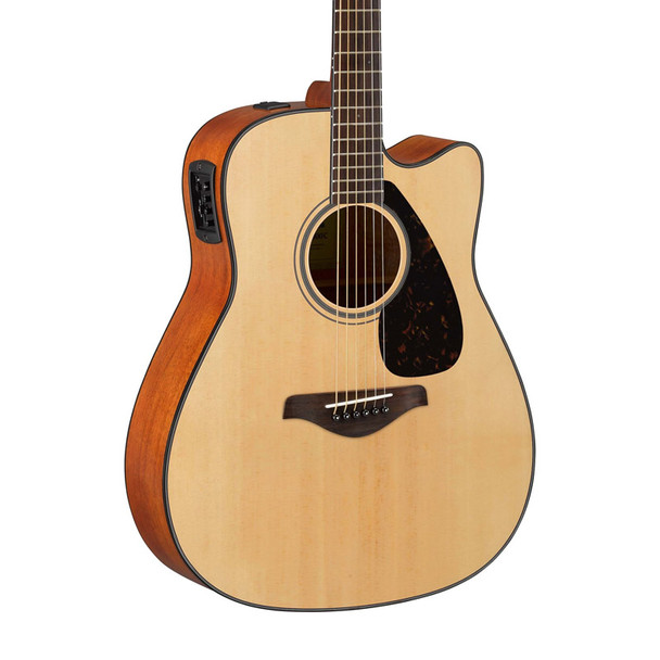 Yamaha FGX800C Electro-Acoustic Guitar, Natural 