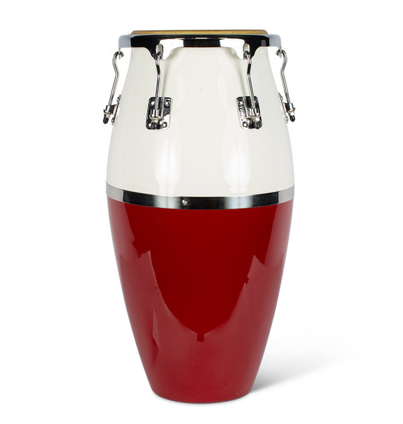 Natal NCSC03RW Classic Series Fibreglass Conga in Red & White 