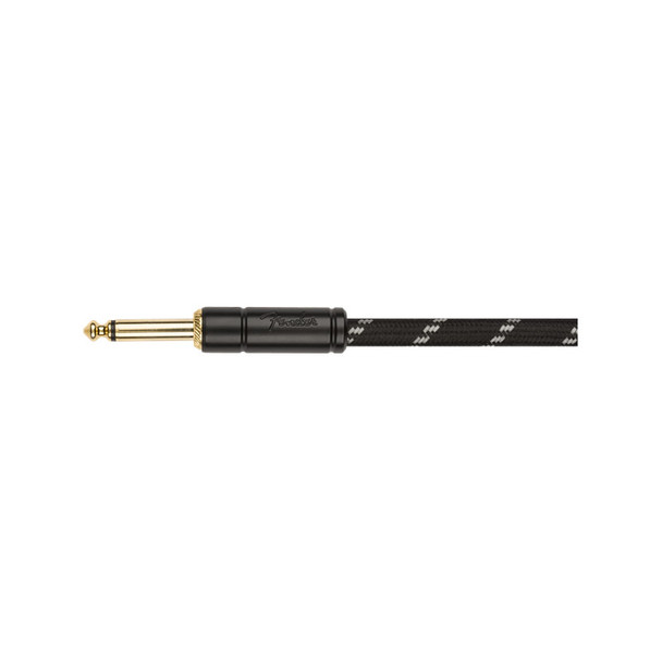 Fender Deluxe Coil Instrument Cable 30ft  Black Tweed 