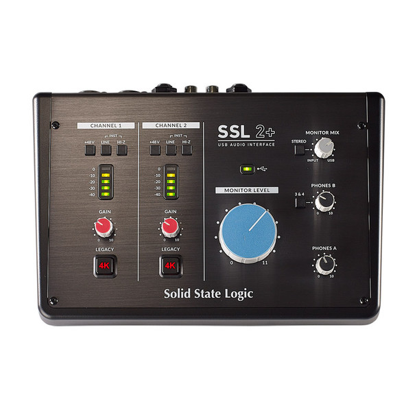 Solid State Logic SSL 2+ USB Audio Interface 