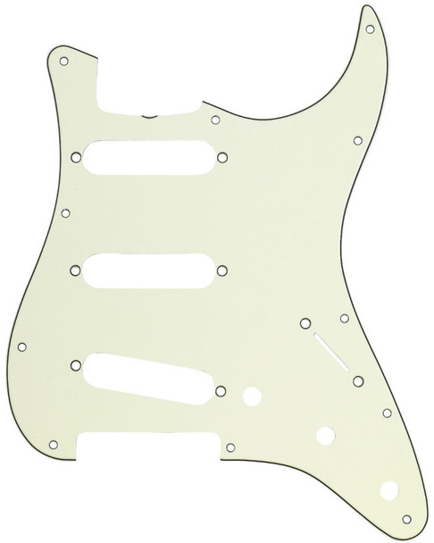 Fender Pickguard for Standard Strat (Mint Green 3-Ply)  