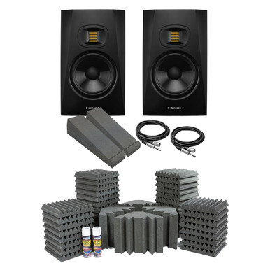 Adam T7V Studio Monitors and Mercury-2 Room Kit Bundle - Absolute