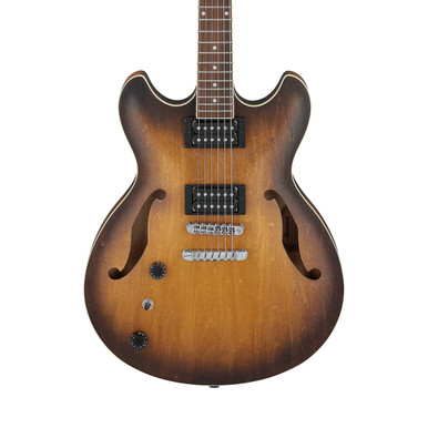 Ibanez AS53 Artcore Semi Acoustic Guitar, Left Handed, Tobacco