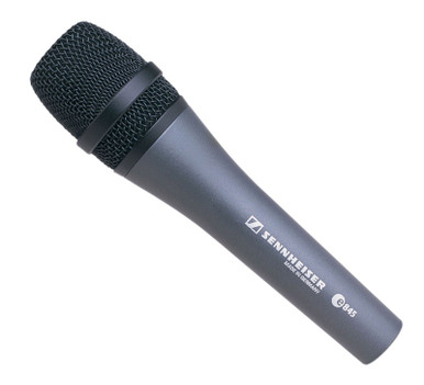 Sennheiser E845 Dynamic Microphone With Stand and Cable