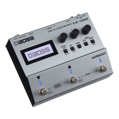 Boss VE-500 Vocal Performer Vocal Effects Pedal - Absolute Music
