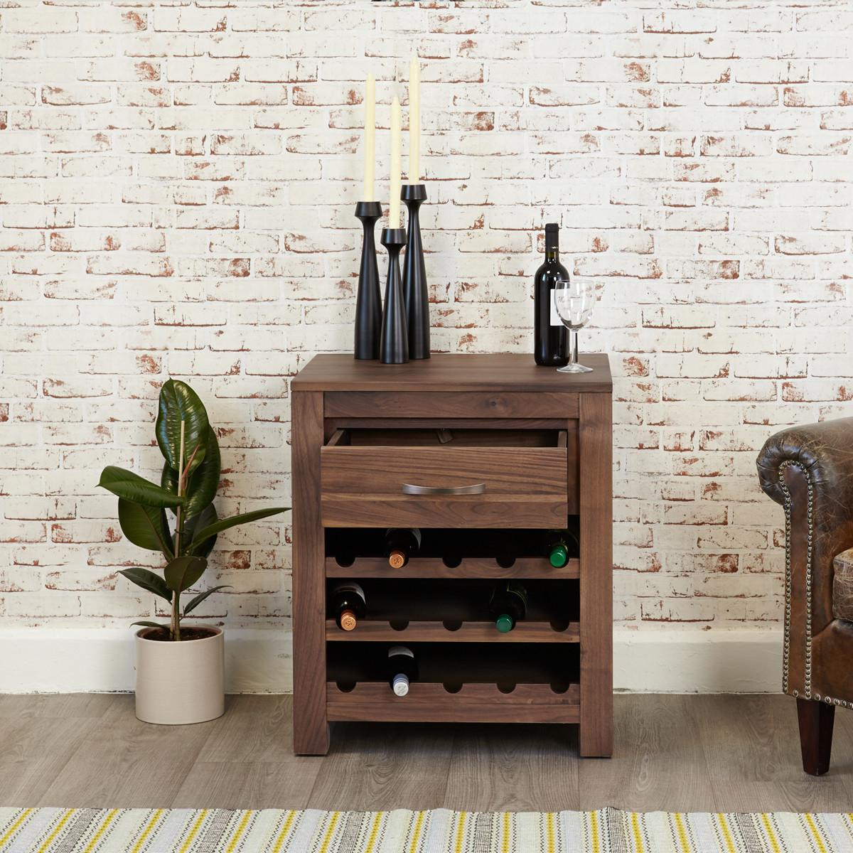 Harmony Walnut Wine Rack - Max Levi