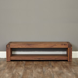 Shiro Walnut Low TV Cabinet - CDR09A - 2